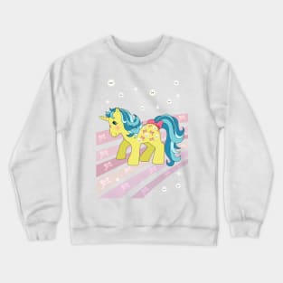 Blue-haired unicorn Crewneck Sweatshirt